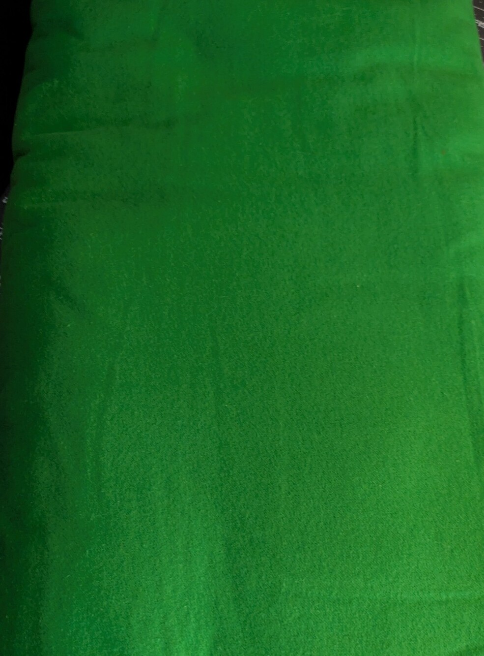 Kelly Green Cotton Flannel Fabric By The Yard